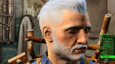 fallout 4 how to change hair